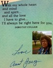 Picture for song 'Joey's Song' by artist 'Deana Wilson'