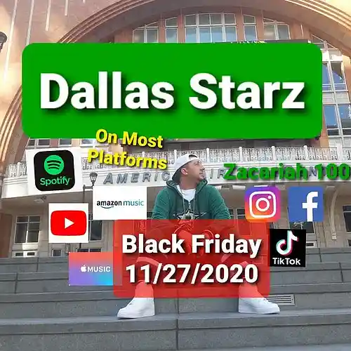 Picture for song 'Zacariah100 - Dallas Starz' by artist 'Zacariah 100'