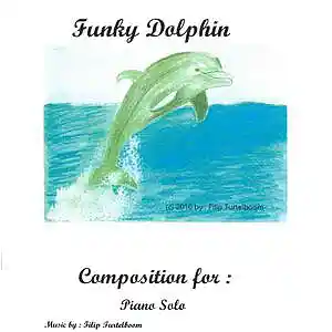 Picture for song 'Funky dolphins pianoscore' by artist 'Filip Turtelboom'