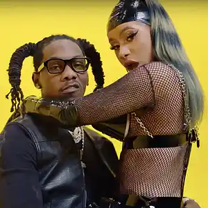 Picture for song '!FIRE! CLOUT OFFSET x CARDI B TYPE' by artist 'LAKKY NINJA'