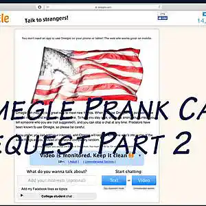 Picture for song 'Omegle Request Part 2' by artist 'JoshPranks'