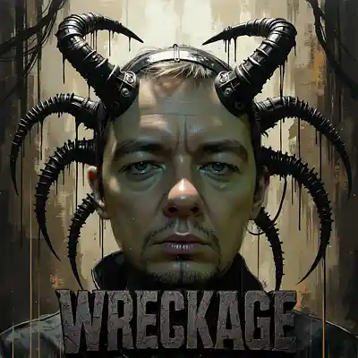Picture for song 'WRECKAGE // DRUM & BASS x NEUROFUNK DARKSTEP x J' by artist 'LAKKY NINJA'