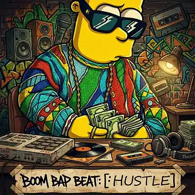 Picture for song 'Boom Bap Type Beat - Hustle - Instrumental 2026' by artist 'KodexBeatz'