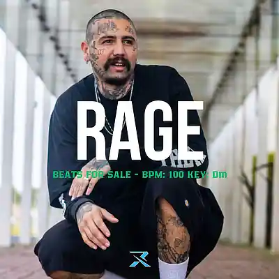 Picture for song '"RAGE" Drill Type Beat 2025' by artist 'Realeza Records C.A'