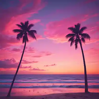 Picture for song 'Relaxing day at the beach' by artist 'love music play'