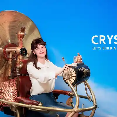 Picture for song 'CRYSTAL - LET'S BUILD A TIME MACHINE' by artist 'SLY BOOTH MUSIC SHOWCASE'