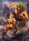 Picture for song 'Broly vs Goku' by artist 'SSurreal'