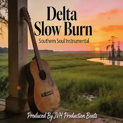 Picture for song 'Delta Slow Burn - Southern Soul Beat (83Bpm)' by artist 'JVH Production Beats'