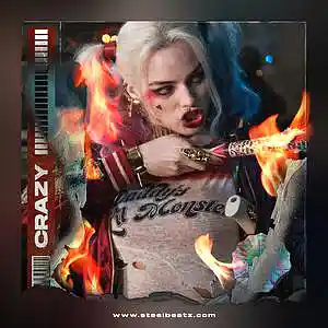 Picture for song 'CRAZY 140 bpm' by artist 'Beats on SteelBeatz.com'