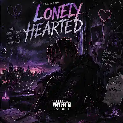 Picture for song '"Lonely Hearted" - Juice WRLD type beat' by artist 'PROD Z.ONE'