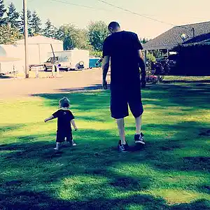 Picture for song 'Daddy I'm with You' by artist 'Evolved1'