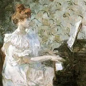 Picture for song 'Evocation pour piano' by artist 'Christian Faivre'