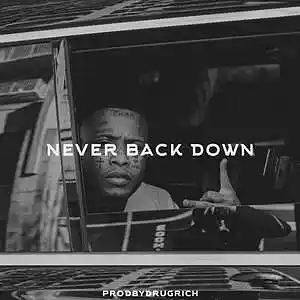 Picture for song 'Never Back Down (Hard Dark Trap Type Beat)' by artist 'DRUG RICH'