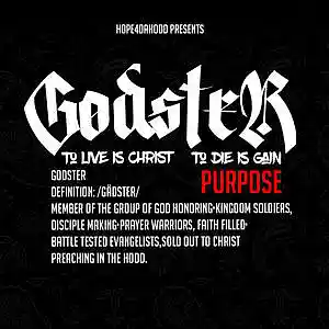 Picture for song 'Godster-Purpose' by artist 'Hope 4 Da Hood Music'