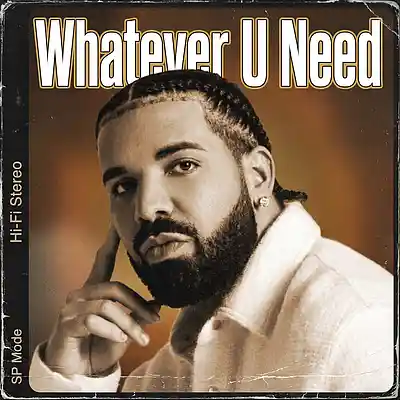 Song picture of 'WHATEVER U NEED - Soulful Drake Type Beat'