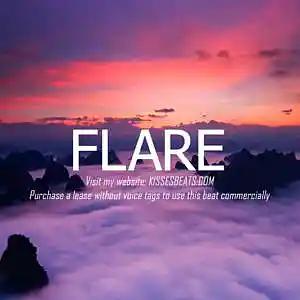Picture for song 'FLARE (Guitar x Pop x Sad x Melodic Type Beat)' by artist 'Kisses Beats'