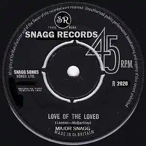 Picture for song 'Love Of The Loved (acoustic version #1)' by artist 'Major Snagg'