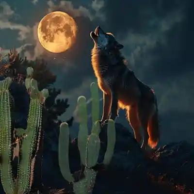 Picture for song 'Cactus Moon' by artist 'Swampman And The Machine'