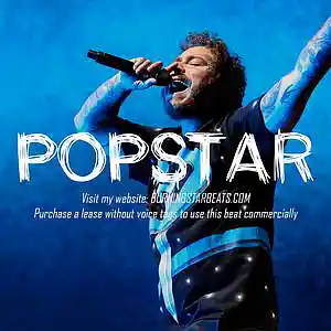 Picture for song 'POPSTAR (Post Malone x Pop x Trap Instrumental)' by artist 'BURNING STAR'