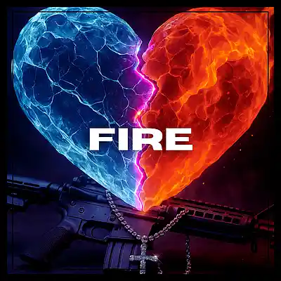 Picture for song 'FIRE - Emotional Drill Type Beat' by artist 'F33B1'