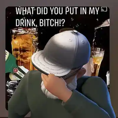 Picture for song '"WHAT'CHA PUT IN MY DRINK B-YATCH!"' by artist 'MORRIS THE FUNKASAURUS'