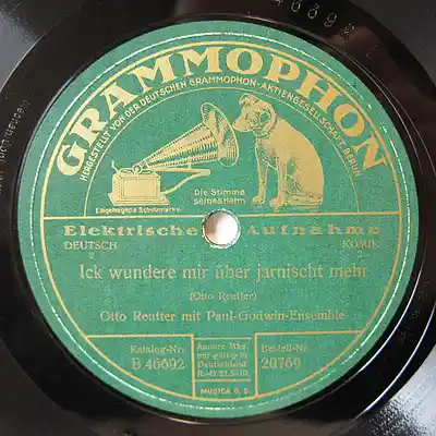 Picture for song 'Ick wunder mir üba jarnischt mehr' by artist 'UmaMu'