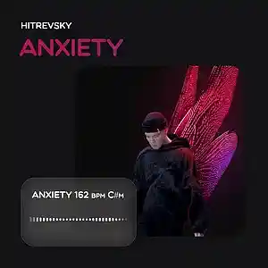 Picture for song 'Anxiety - D&B x HipHop Fast Beat' by artist 'HITREVSKY'