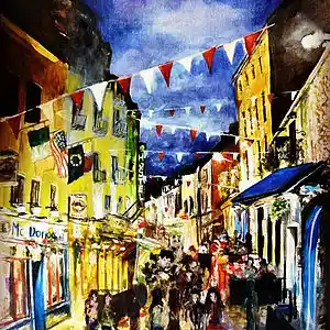 Picture for song 'O'Riviezzo (Galway Nights)' by artist 'paul gorman and the hypnotist collectors'