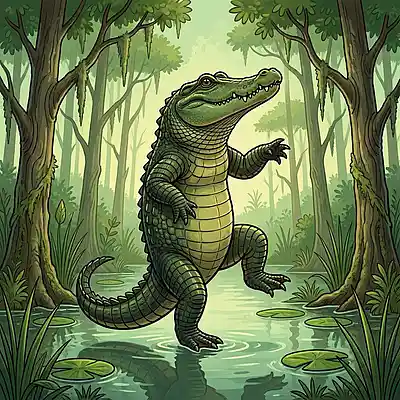 Picture for song 'The Swamp Dance' by artist 'Pete Moss and the Weed Wackers'