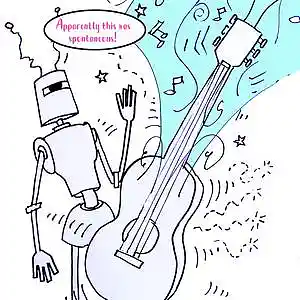 Picture for song 'The Robot Dances Underwater' by artist 'tichphillips'