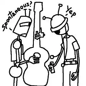 Picture for song 'The Robot Adjusts To The Alien Blues' by artist 'tichphillips'