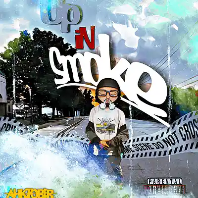 Picture for song 'Smoke My Problems Away' by artist 'AHKTOBER'