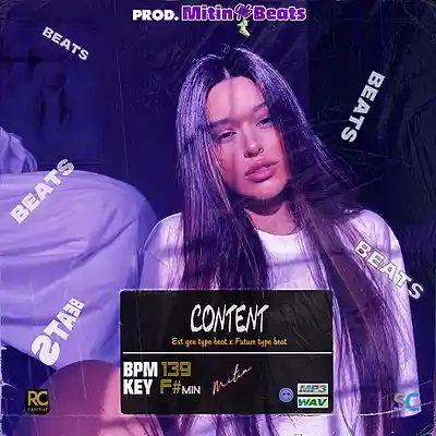 Picture for song 'Content - Est gee type beat x Future type beat' by artist 'Mitin96Beats'