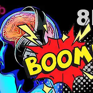Picture for song 'Boom! in 8D sound' by artist 'Axeldb'