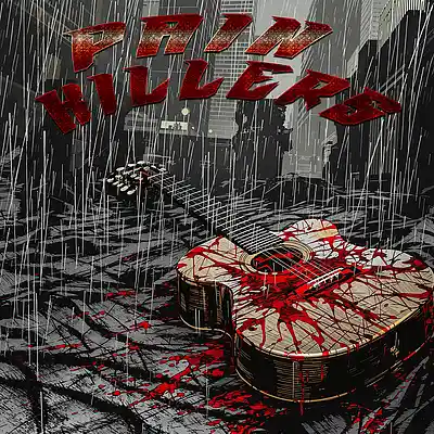 Picture for song 'PAIN KILLERS Guitar Trap Beat 78Bpm' by artist 'JayWorstProduction'