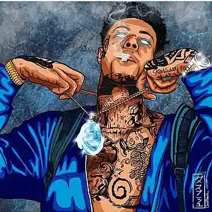 Picture for song 'Blueface Type Beat - Bag on Me - Scum Beatz Vibe' by artist 'Sauce World'