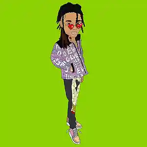 Picture for song 'Swae Lee x Bad Bunny Type Beat - CALIENTE' by artist 'Jayzen'