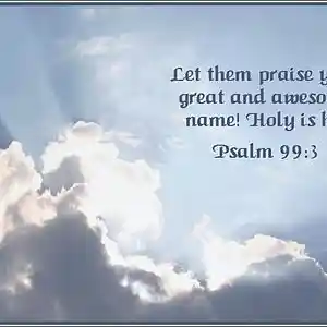 Picture for song 'Holy is He' by artist 'My Shepherd King'