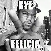 Picture for song 'BYE FELICIA' by artist 'Blood Rock Instrumentals'