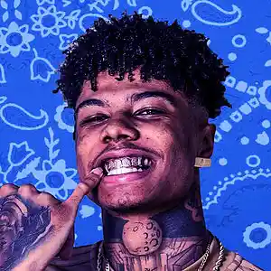 Picture for song 'Blueface Type Beat Instrumental - Blu-Ray' by artist 'Purple Six Beats'