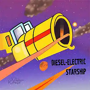 Picture for song 'Diesel-electric starship' by artist 'Kireya'