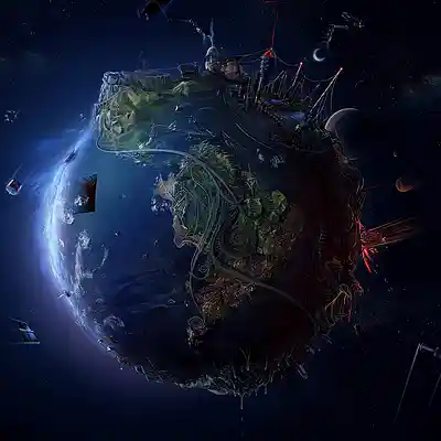 Picture for song 'Modern Technology' by artist 'Lay em out Beats'