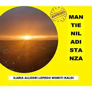 Picture for song 'Mantieni la Distanza - Feat Ilaria Allegri + WK' by artist 'LEPEGO'