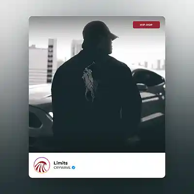 Picture for song 'Limits - hip-hop, old school, boom bap, dark' by artist 'CRYWAVE.'