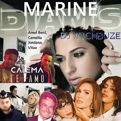 Picture for song 'Diam's x Calema - Marine No Te Amo (Amel Bent, Cam' by artist 'DJ michbuze'