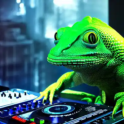 Picture for song 'DJ Lizard' by artist 'DJ lizard'