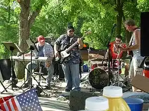 Picture for song 'Mustang Sally' by artist 'Pat Black Band'