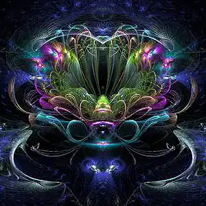 Picture for song 'Fractal Galaxy' by artist 'Fiery Dawn'