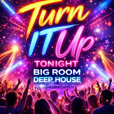 Picture for song 'Turn it up tonight (Big Room House)' by artist 'Skyrunner in Space'