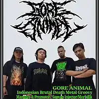 Picture for song '01 Gore Animal - Sickening Pyschological Trauma' by artist 'GORE ANIMAL'